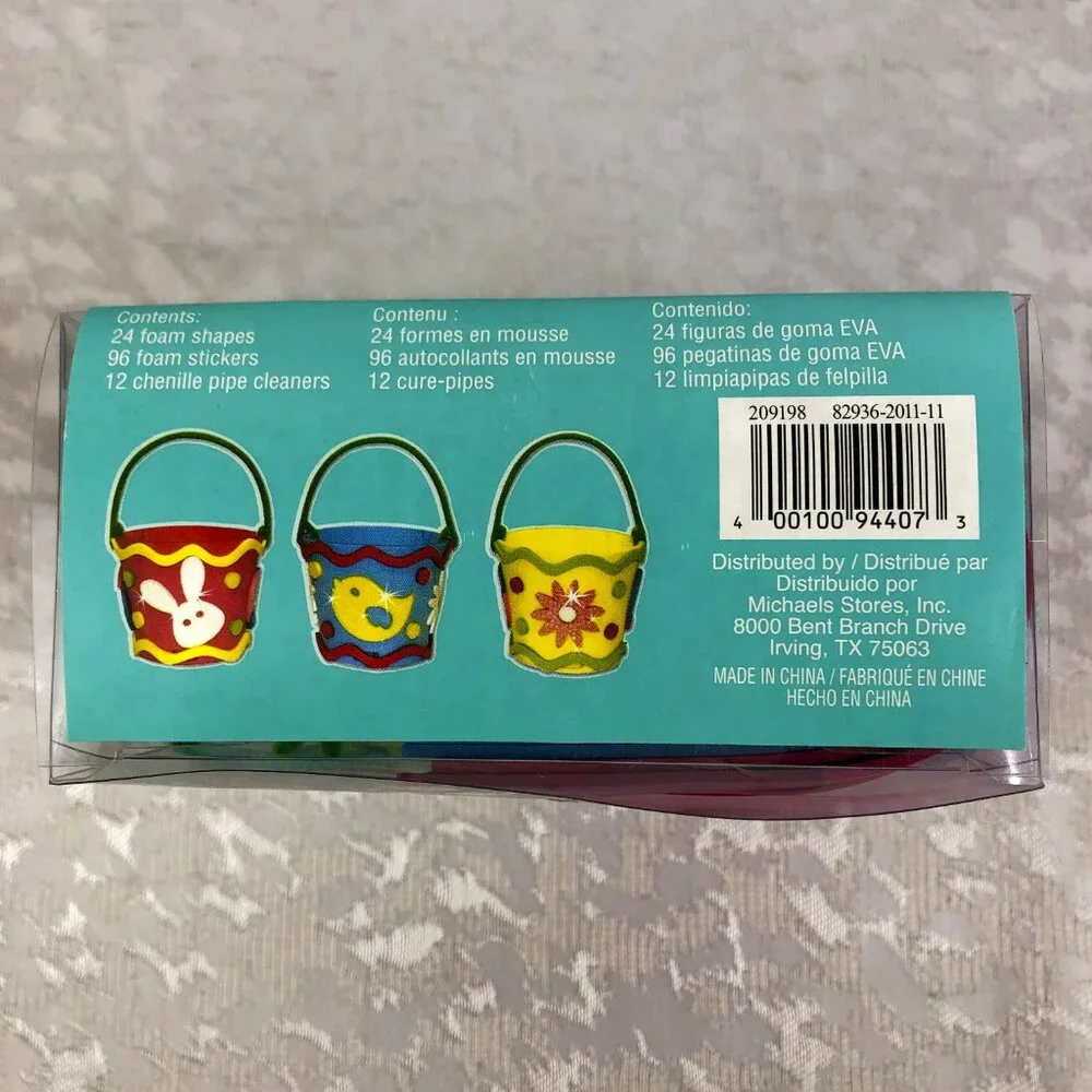 Creatology Easter Craft Bundle: Foam Baskets + Paint Posters + Felt Stickers NWT